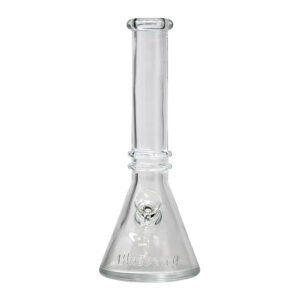 10″ Blueberry Double Ring Soft Glass Beaker Bong
