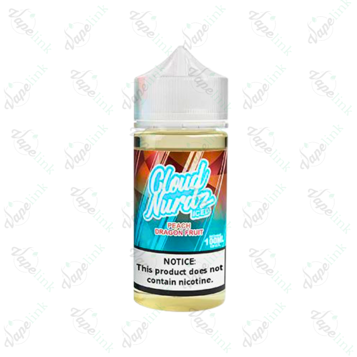 Cloud Nurdz | ICED | Peach Dragonfruit ICED 100ml - Image 2