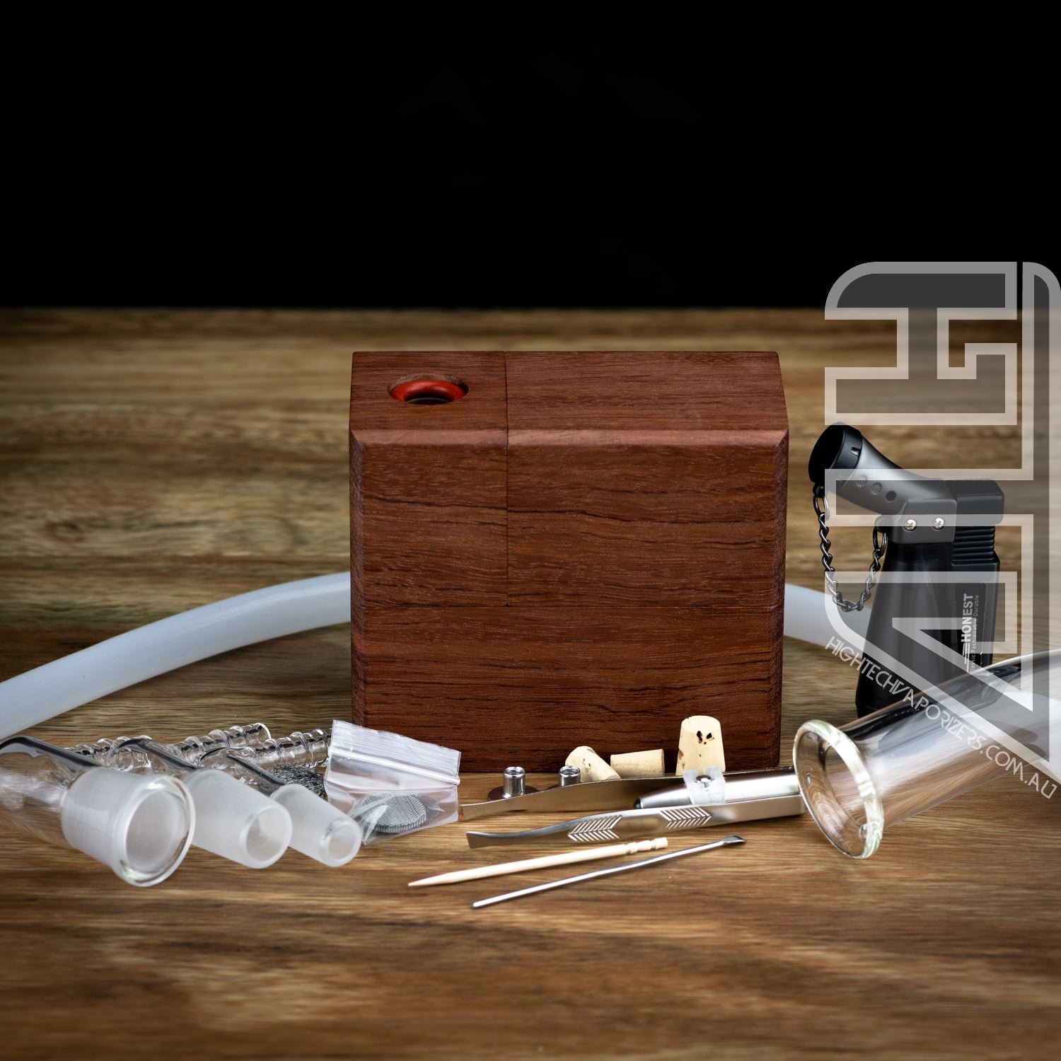 HydroBrick Maxx Flame Powered Extraction Device (Bubinga) - Image 5