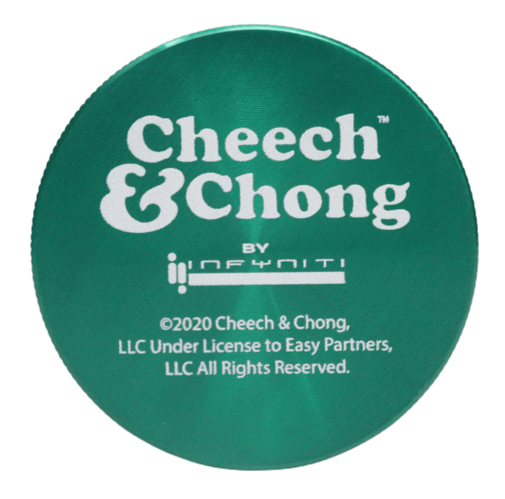 Cheech & Chong 56mm 4-Piece Grinder – Green - Image 2