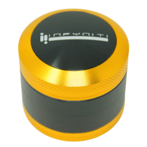 Infyniti Convex 50mm 4-Piece Grinder – Gold