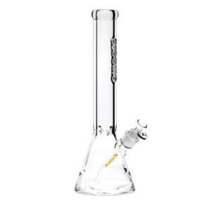 16″ 9mm Preemo Clear Embossed Logo Beaker Bong