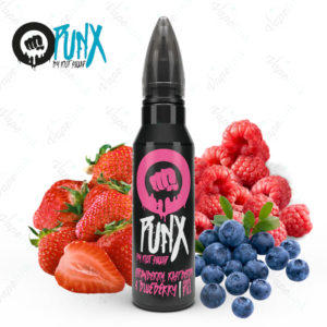 Riot Squad | PUNX | Strawberry Raspberry Blueberry 60ml