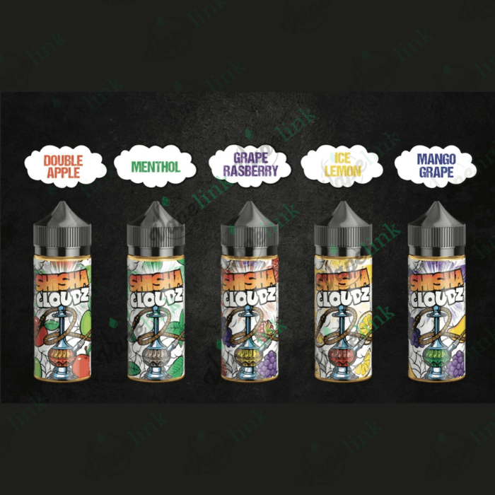 Shisha Cloudz – Sample Pack 10mL each (5 Flavours) - Image 3