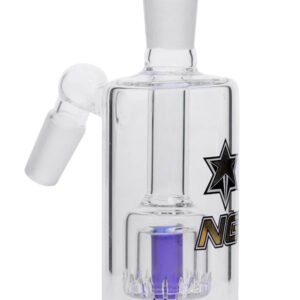 Nice Glass Double Wall 14mm Ashcatcher – Blue