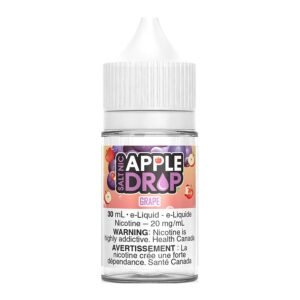 Apple Drop Salt E-Liquid – Grape 30ml