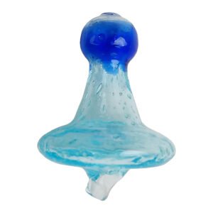 Directional Flow UV Glass Carb Cap Glow – Dark Blue