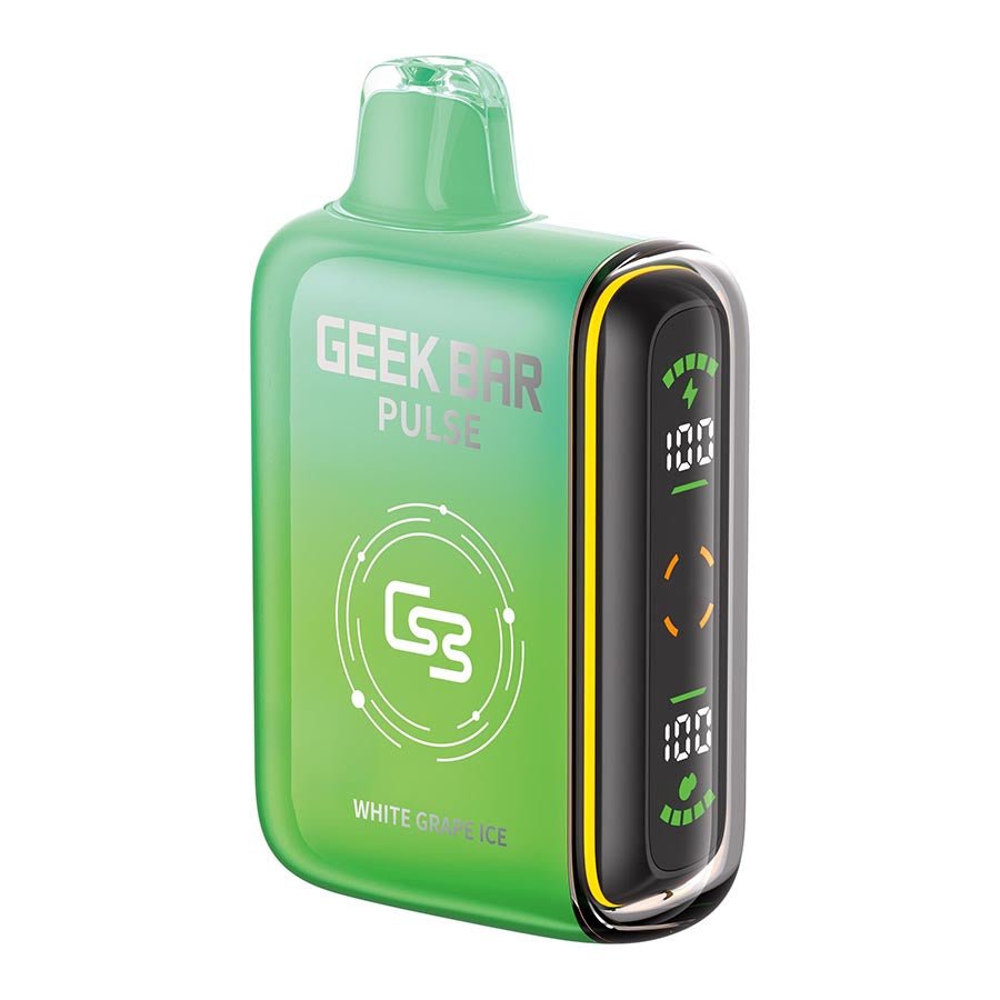 Geek Bar Pulse Disposable Vape Device – White Grape Ice