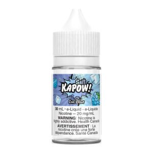 Kapow Salt Nic E-liquid – I’m Blue 30ml