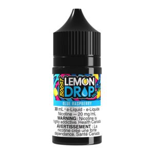 Lemon Drop Boost Salt Nic E-Liquid – Blue Raspberry