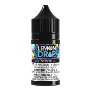 Lemon Drop Boost Salt Nic E-Liquid – Blue Raspberry Ice