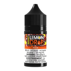 Lemon Drop Boost Salt Nic E-Liquid – Peach