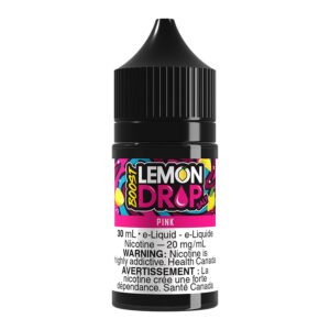 Lemon Drop Boost Salt Nic E-Liquid – Pink
