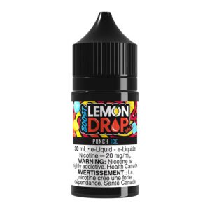 Lemon Drop Boost Salt Nic E-Liquid – Punch Ice