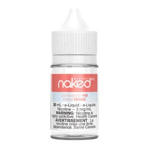 Naked100 Freebase E-Liquid – Strawberry Pom Menthol 30ml