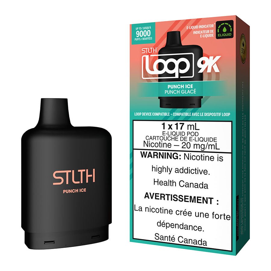 STLTH Loop 9K Pod Pack – Punch Ice