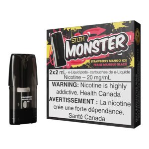 STLTH Monster E-Liquid Pod Pack – Strawberry Mango Ice