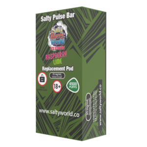 [Ice Ed.] Raspberry Lime -Salty Pulse Bar Replacement Pod 19.95mg/mL
