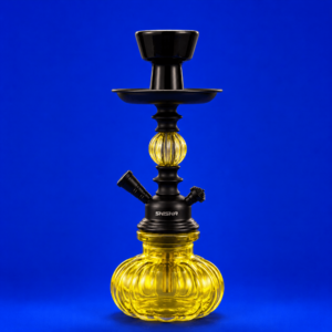 Shisha Glass The Cube Hookah 1x Hose 21cm