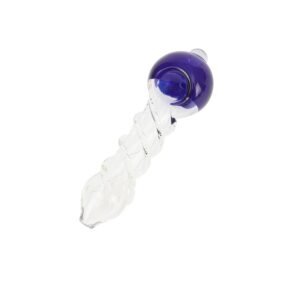 Glass Cyclone Spoon Smoking Pipe 9.5cm