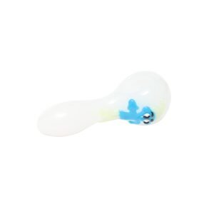 Dokha Glass Cartoon Spoon Pipe 11cm