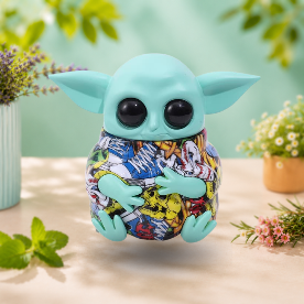 NBT Baby Yoda (Alien) Grinder 3pcs