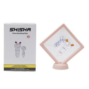 Shishaglass Smoking Pipe 7cm and 5cm -Set of 2