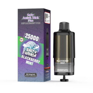 Blackberry Mint -Salty AURORA STICK PLUS Replacement Pod 28.5mg/mL