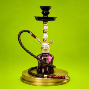 Shisha Glass Sea Pearls Hookah 1xHose 40cm