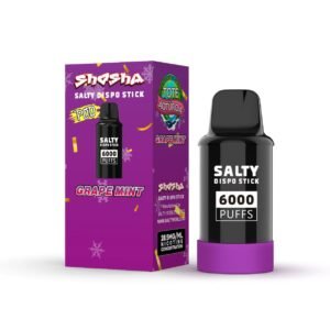 Grape Mint - Salty Dispo Stick Pre-filled Pods 28.5mg/mL