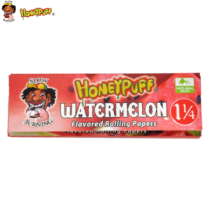 Honey Puff Extra Flavored Rolling Paper 1 1/4 - Watermelon