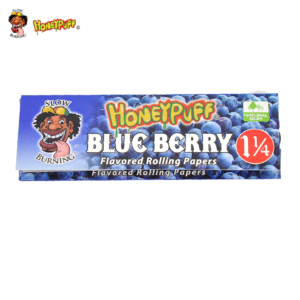 Honey Puff Extra Flavored Rolling Paper 1 1/4 - Blueberry