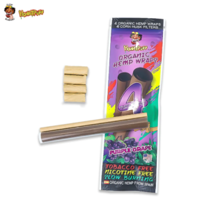 Honey Puff Organic Hemp Wrap -Purple Grape (4pk)