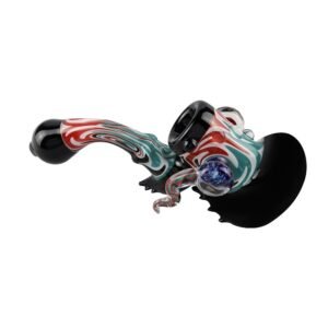 Coloured Striped Sherlock Smoking Pipe 12.5cm