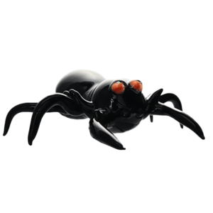 MJ Pipe Glass Spider Shape Hand Pipe 9cm