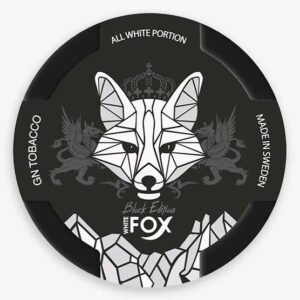 White Fox Black Nicotine Pouch 15g
