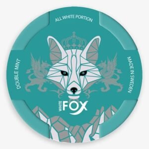 White Fox Double Mint Nicotine Pouch 15g